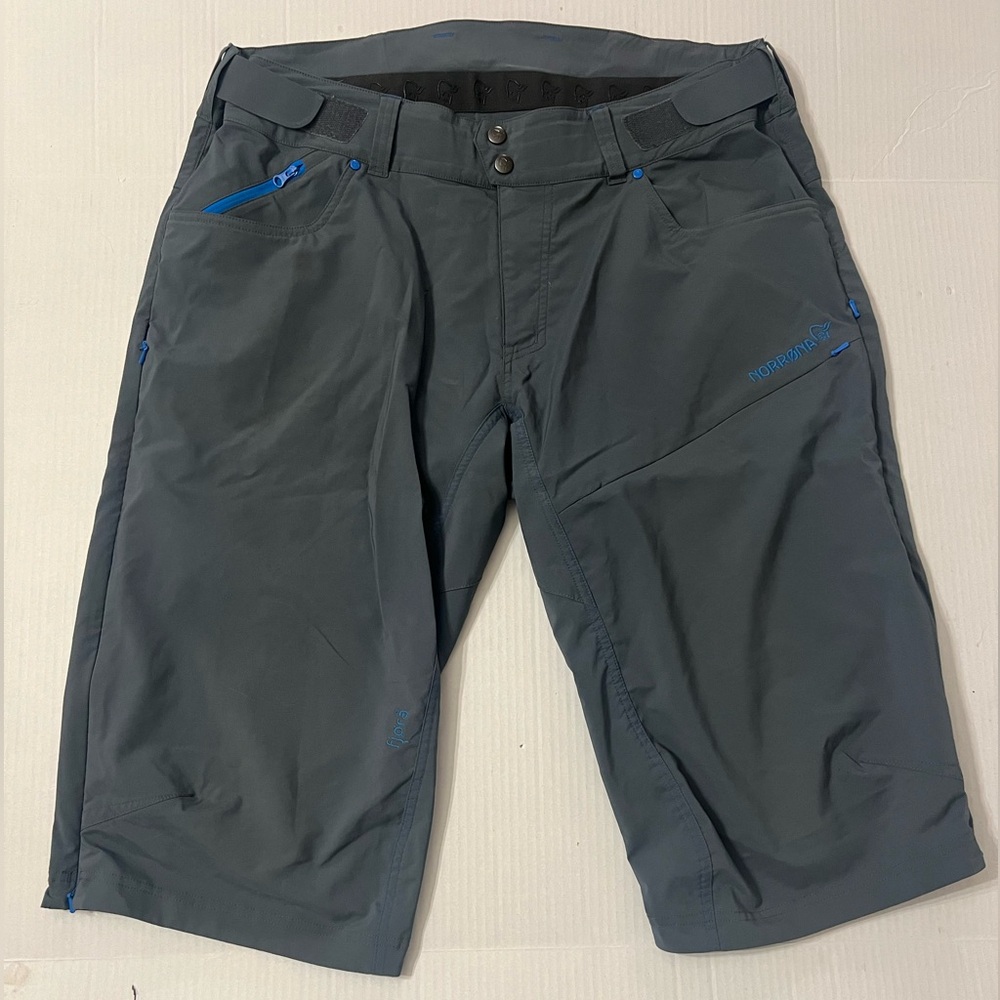 NORRONA FJORA FLEX1 LIGHT SHORT - MEN'S X-large Cool Black